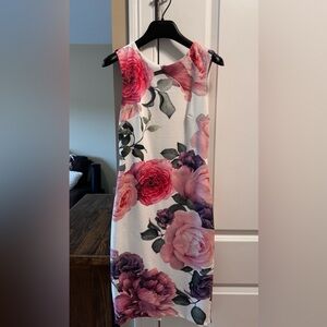 Premier Amour White and Red Dress